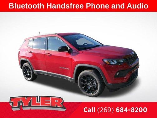 Red 2026 Jeep Compass Latitude