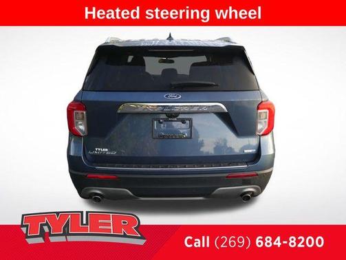 Blue Metallic 2020 Ford Explorer Limited