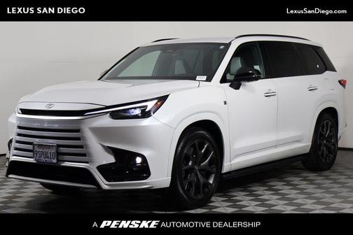 Wind Chill Pearl 2025 Lexus TX 500h F SPORT Premium
