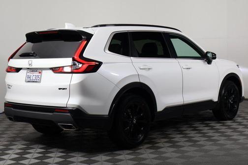 Platinum White Pearl 2024 Honda CR-V Hybrid Sport AWD