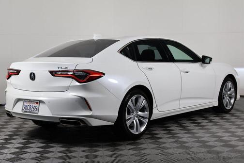Platinum White Pearl 2023 Acura TLX Technology