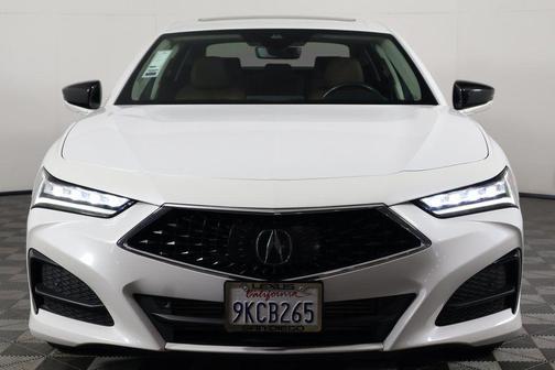 Platinum White Pearl 2023 Acura TLX Technology