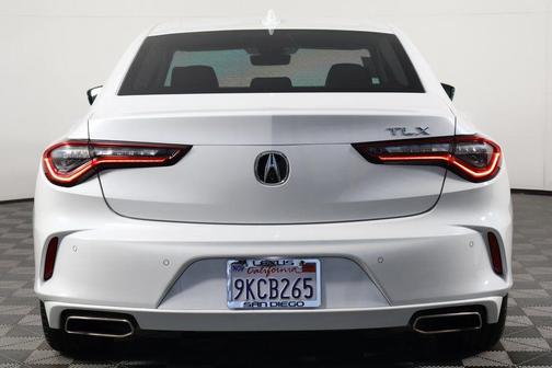 Platinum White Pearl 2023 Acura TLX Technology