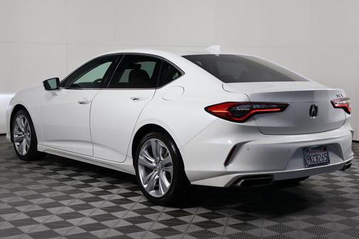 Platinum White Pearl 2023 Acura TLX Technology