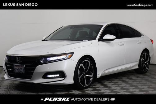 Platinum White Pearl 2018 Honda Accord Sport