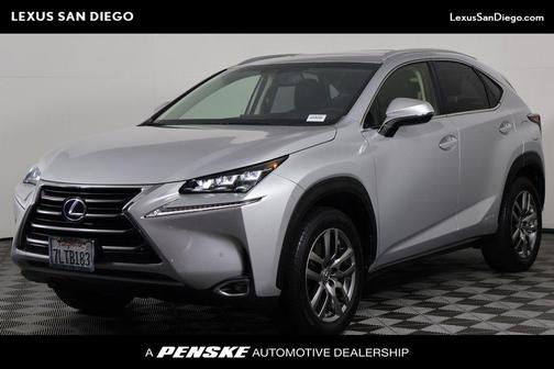 Silver Lining Metallic 2015 Lexus NX 300h Base