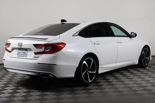 Platinum White 2021 Honda Accord Sport 1.5T
