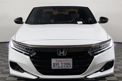 Platinum White 2021 Honda Accord Sport 1.5T