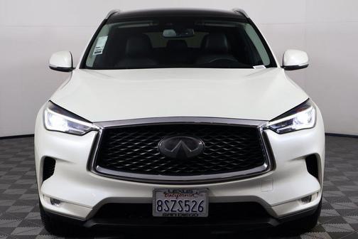 Majestic White 2020 INFINITI QX50 LUXE