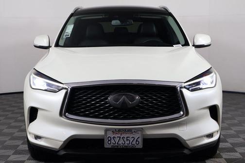 Majestic White 2020 INFINITI QX50 LUXE