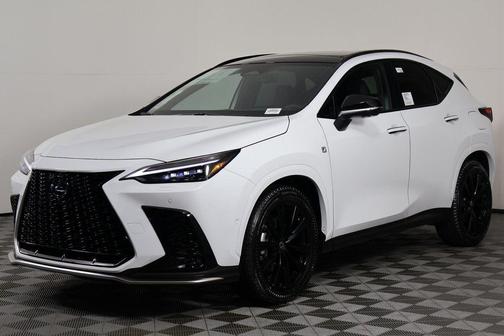 Ultra White 2026 Lexus NX 450h+ F SPORT Handling