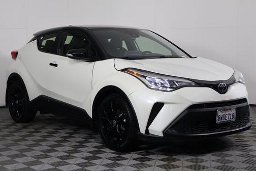 Blizzard Pearl w/Black Roof 2021 Toyota C-HR Nightshade Edition