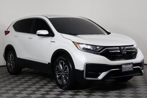 Platinum White Pearl 2020 Honda CR-V Hybrid EX