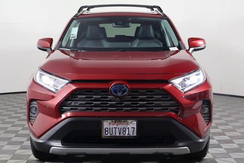 Ruby Flare Pearl 2021 Toyota RAV4 Hybrid Limited