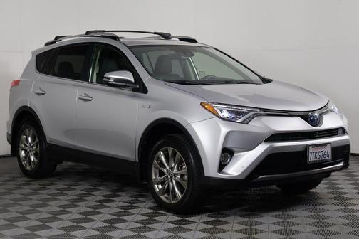 Classic Silver Metallic 2016 Toyota RAV4 Hybrid Limited