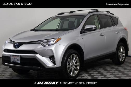 Classic Silver Metallic 2016 Toyota RAV4 Hybrid Limited