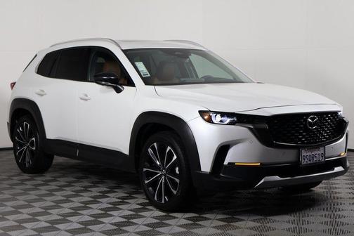 Wind Chill Pearl 2025 Mazda CX-50 2.5 Turbo Premium Plus Package