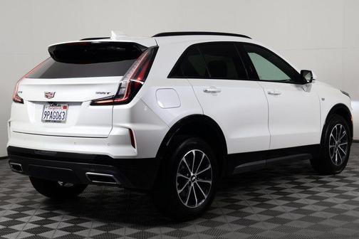 Crystal White Tricoat 2024 Cadillac XT4 Sport