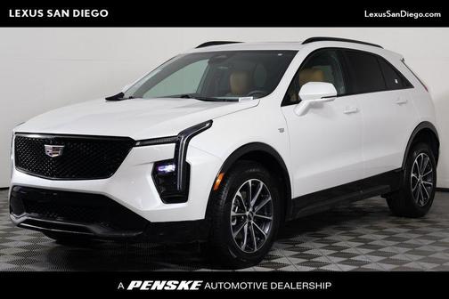 Crystal White Tricoat 2024 Cadillac XT4 Sport