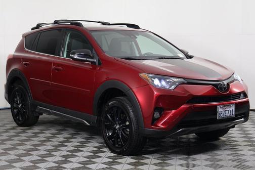 Ruby Flare Pearl 2018 Toyota RAV4 Adventure