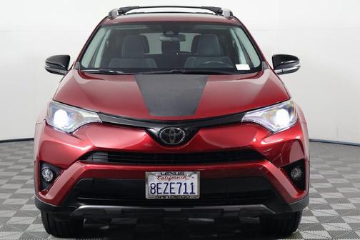 Ruby Flare Pearl 2018 Toyota RAV4 Adventure