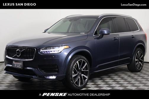 Denim Blue Metallic 2021 Volvo XC90 T6 Momentum