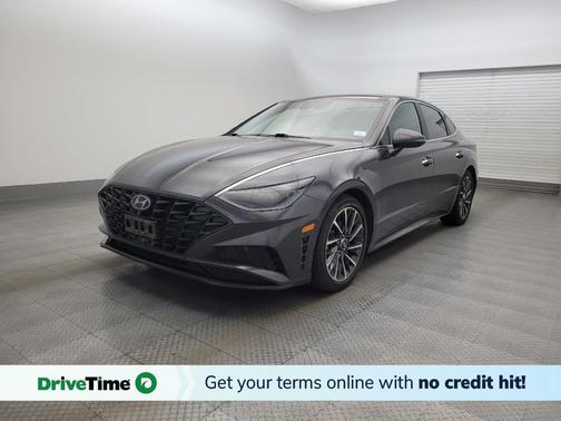 Gray 2020 Hyundai SONATA Limited