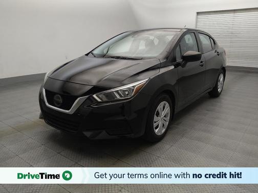 Super Black 2021 Nissan Versa 1.6 S