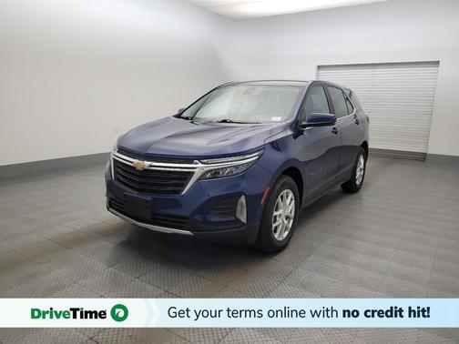Blue 2022 Chevrolet Equinox 1LT