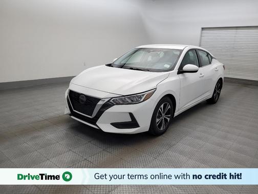 White 2023 Nissan Sentra SV