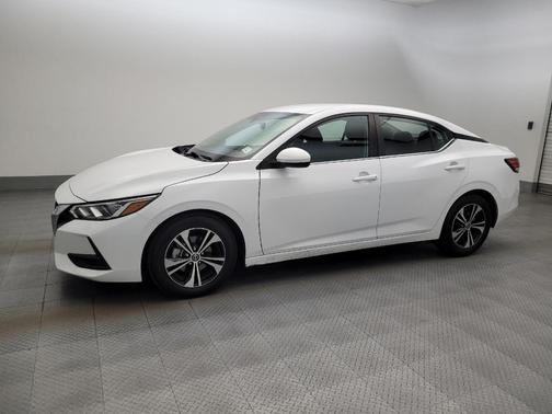 White 2023 Nissan Sentra SV