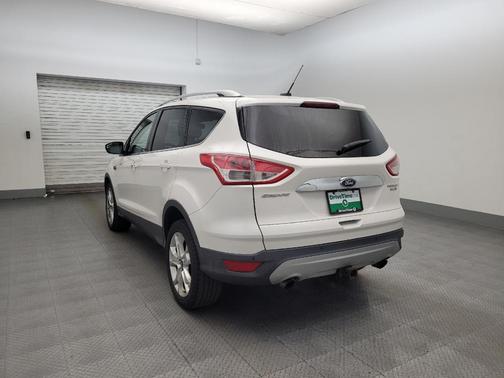 White Platinum Metallic Tri-Coat 2016 Ford Escape Titanium