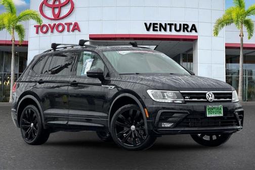 Deep Black Pearl 2020 Volkswagen Tiguan 2.0T SE R-Line Black 4MOTION