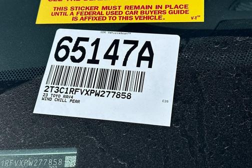 Wind Chill Pearl 2023 Toyota RAV4 XLE Premium