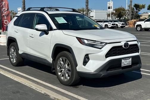 Wind Chill Pearl 2023 Toyota RAV4 XLE Premium