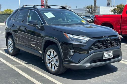 Midnight Black Metallic 2023 Toyota RAV4 XLE Premium