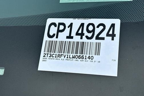 Magnetic Gray Metallic 2020 Toyota RAV4 XLE Premium