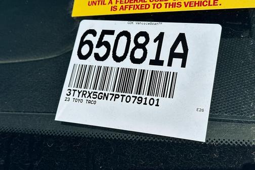 Ice Cap 2023 Toyota Tacoma SR