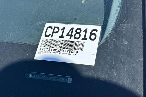 2023 Toyota Camry SE