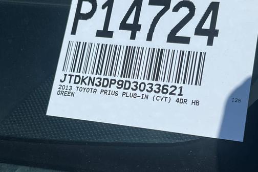 2013 Toyota Prius Plug-in Base