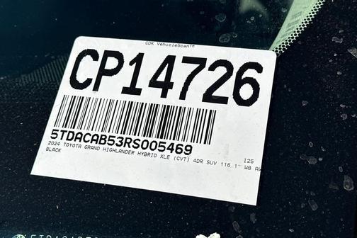 2024 Toyota Grand Highlander Hybrid XLE