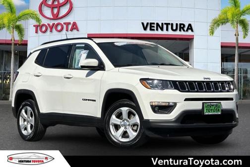 White Clearcoat 2017 Jeep New Compass Latitude