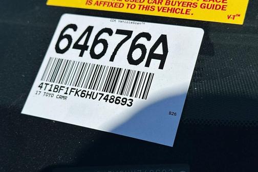 2017 Toyota Camry SE