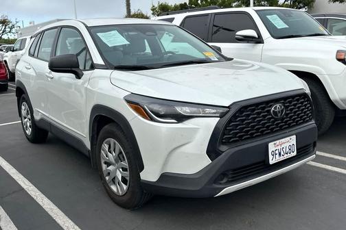 Wind Chill Pearl 2023 Toyota Corolla Cross L