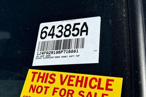 2006 Jeep Wrangler SE