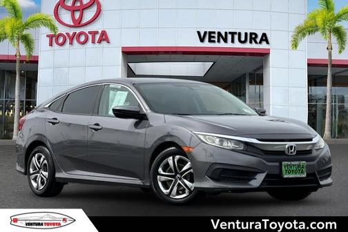 Lunar Silver Metallic 2017 Honda Civic LX