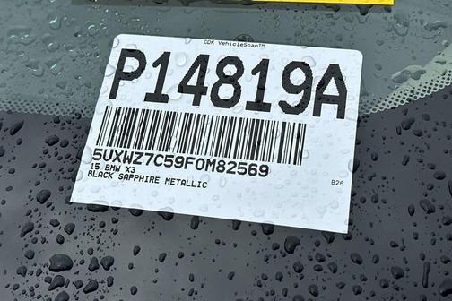 2015 BMW X3 sDrive28i