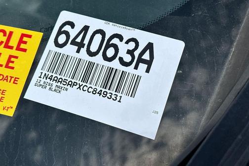 2012 Nissan Maxima SV