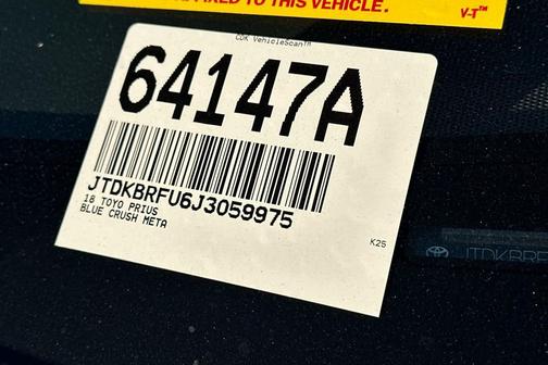 2018 Toyota Prius One