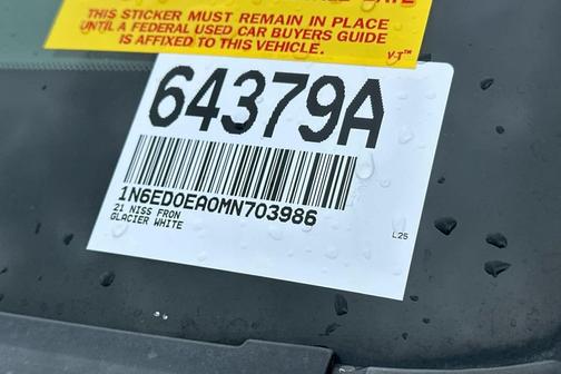 2021 Nissan Frontier SV